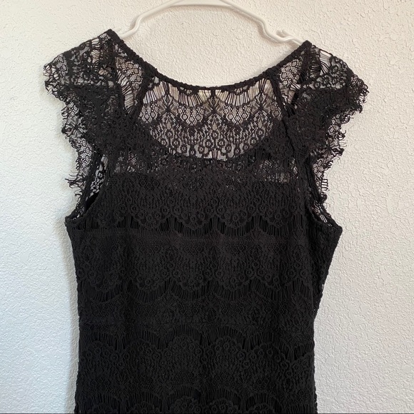 *HOST PICK!* Free People Black Peekaboo Slip Dress - Picture 13 of 14